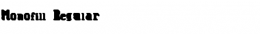 Download Monofill Font Download Monofill Font