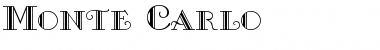 Monte-Carlo Regular Font