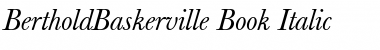 BertholdBaskerville-Book Font