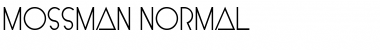 Mossman Font