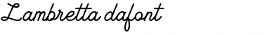Download Lambretta Font Download Lambretta Font