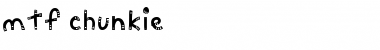 Download MTF Chunkie Font
