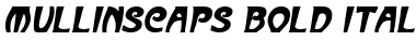 MullinsCaps Bold Italic