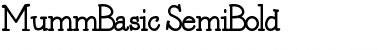 MummBasic SemiBold