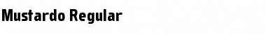 Mustardo Regular Font