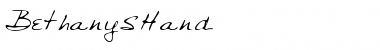 BethanysHand Regular BethanysHand Regular