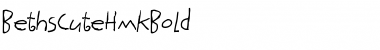 Download BethsCuteHmkBold Font