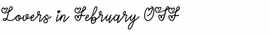 Download Lovers in February Font
