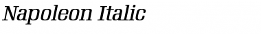 Napoleon Italic