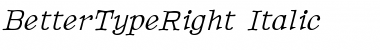 Download BetterTypeRight Font