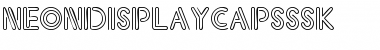 NeonDisplayCapsSSK Regular Font