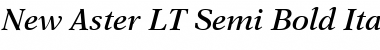 Download NewAster LT SemiBold Font
