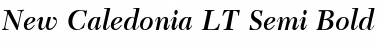 NewCaledonia LT SemiBold Italic