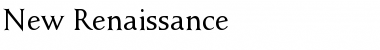 Download New Renaissance Font