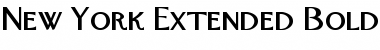 New York-Extended Font