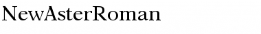 NewAsterRoman Roman Font