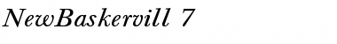 NewBaskervill 7 Font