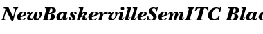 NewBaskervilleSemITC Black Italic Font
