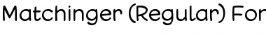 Download Matchinger Font