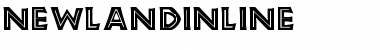 NewLandInline Font