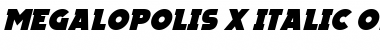 Megalopolis X Italic