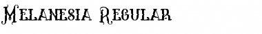 Melanesia Regular Regular Font