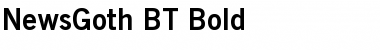 NewsGoth BT Font