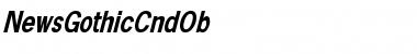 Download NewsGothicCndOb Font Download NewsGothicCndOb Font