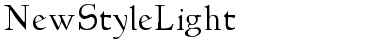 NewStyleLight Font