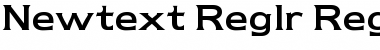 Newtext Reglr Regular Font