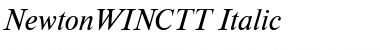 NewtonWINCTT Italic
