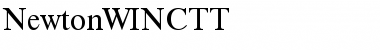 NewtonWINCTT Regular Font