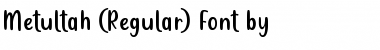 Download Metultah Font