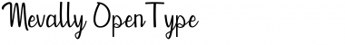 Download Mevally Font