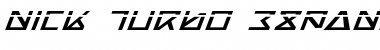 Nick Turbo Expanded ItLas Font