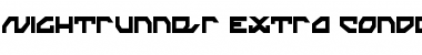 Nightrunner Extra-Condensed Font
