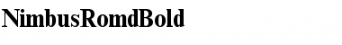 Download NimbusRomdBold Font Download NimbusRomdBold Font