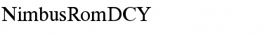 NimbusRomDCY&nbsp;Regular