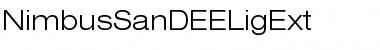 Download NimbusSanDEELigExt Font Download NimbusSanDEELigExt Font