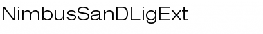 Download NimbusSanDLigExt Font Download NimbusSanDLigExt Font