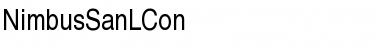 NimbusSanLCon Regular Font
