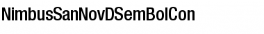 Download NimbusSanNovDSemBolCon Font Download NimbusSanNovDSemBolCon Font