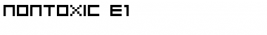 Download nontoxic_e1 Font Download nontoxic_e1 Font