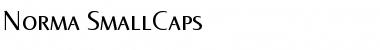 Norma SmallCaps Regular Font