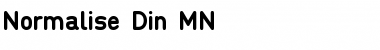 Download Normalise Din MN Font Download Normalise Din MN Font