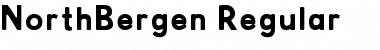 NorthBergen Regular Font