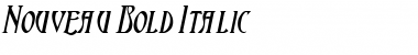 Nouveau Bold Italic Font