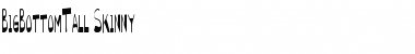 Download BigBottomTall Skinny Font Download BigBottomTall Skinny Font