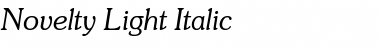 Novelty Italic