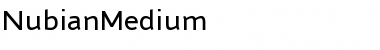 Download NubianMedium Font